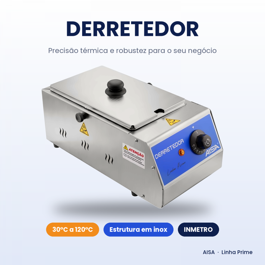 Derretedor Banho Maria 1 Cubas 2,5L